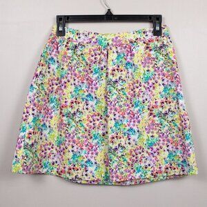 Victoria's Secret floral mini skirt-2